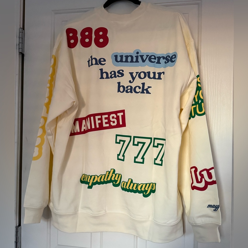 NWT The Mayfair Group Affirmations Crewneck - Picture 6 of 8
